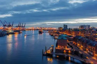 Landschaft in Hamburg