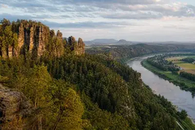 Landschaft in Sachsen